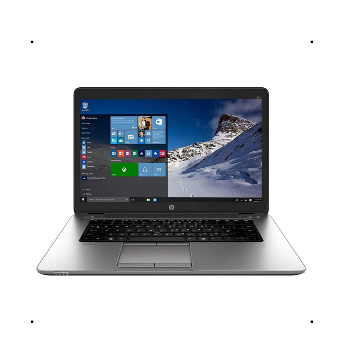 Used HP EliteBook 850 G2 | Intel Core i5-5th Gen | 8GB RAM | 256GB SSD | 15.6” Screen | Intel Graphics